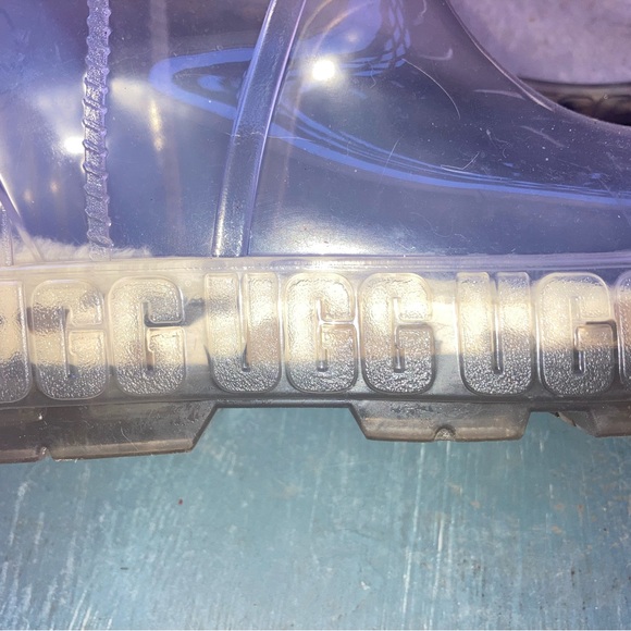 ***NWOT*** Clear UGG Ankle Rain Boots - Picture 5 of 8